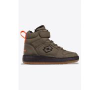Sneakerboots LOTTO, Mädchen, Gr. 26, grün (olive, schwarz), Synthetik, Textil, Schuhe Sneakerboots, Winterschuhe, Schnürboots, Sneaker, gefüttert (48173742-26) olive, schwarz