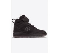 Sneakerboots LOTTO, Mädchen, Gr. 26, schwarz, Synthetik, Textil, Schuhe Sneakerboots, Winterschuhe, Schnürboots, Sneaker, gefüttert (88810211-26) schwarz