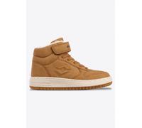 Sneakerboots LOTTO, Mädchen, Gr. 28, braun (wheat, sanftes weiß), Synthetik, Schuhe Sneakerboots, Winterschuhe, Schnürboots, Sneaker, gefüttert (15623942-28) wheat, sanftes weiß