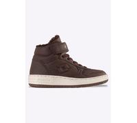 Sneakerboots LOTTO, Mädchen, Gr. 31, braun (dunkelbraun, beige), Synthetik, Schuhe Sneakerboots, Winterschuhe, Schnürboots, Sneaker, gefüttert (26726110-31) dunkelbraun, beige
