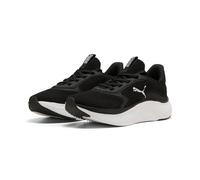 Sneakerboots PUMA "SOFTRIDE MAYVE 2 WNS", Damen, Gr. 41, puma schwarz, puma weiß, puma silber, Textil, Schuhe Sneakerboots, ideal für Gym und Fitnessstudio (16529842-41) puma schwarz, puma weiß, puma