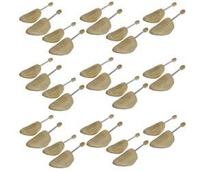 Sneakerprofi 15 Paar Holz Spiralfeder Schuhspanner AUS Echtholz von Gr. 36-48 Herren/Damen, Schuhspanner:36-37