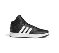 adidas Herren Hoops 3.0 Mid Lifestyle Basketball Classic Vintage Shoes Schuhe, Core Black/Cloud White/Grey Six, 38 2/3 EU