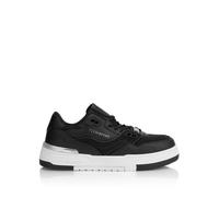 Sneaker PLEIN SPORT "Apollo", Herren, Gr. 43, Normalschaft, schwarz-weiß (02, schwarz), Schuhe Sneaker (25814053-43) 02, schwarz