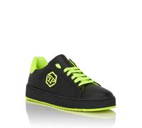 Sneaker PHILIPP PLEIN "Sneakers Neon Rock Low-Top", Herren, Gr. 44, Normalschaft, 0209, schwarz, gelb, Schuhe Sneaker (51846053-44) 0209, schwarz, gelb