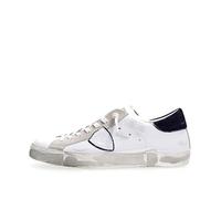 Sneakers philippe model prsx low - bianco blu suede - 44