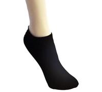 Sneakers Socken 5er-Bündel schwarz