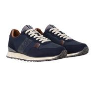 Sneaker NAPAPIJRI "Napapijri Sneaker Lederimitat/Textil", Gr. 46, navy, grau, Lederimitat, Textil, Schuhe (62902809-46) navy, grau