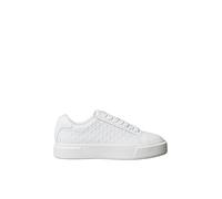 Calvin Klein - BASKET LACE UP LTH AOP - Weiß - Sneaker - Größe 38