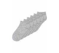 Sneakersocken 6er Pack | von MELA | Fairtrade & GOTS zertifiziert GRAU-MELANGE 39-42