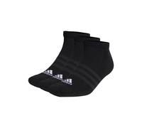 Sneakersocken ADIDAS ORIGINALS "Socken Cushioned Low-Cut 3er Pack", Damen, Gr. 37-39, schwarz, Obermaterial: 62% Baumwolle CO. 36% Polyester PES. 1% Elasthan EL. 1% Nylon NY., Socken Sneakersocken (58