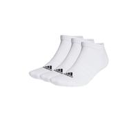 Sneakersocken ADIDAS ORIGINALS "Socken Cushioned Low-Cut 3er Pack", Damen, Gr. 40-42, weiß, Obermaterial: 62% Baumwolle CO. 36% Polyester PES. 1% Elasthan EL. 1% Nylon NY., Socken Sneakersocken (24308