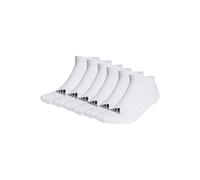 Sneakersocken ADIDAS ORIGINALS "Socken Cushioned Low-Cut 6er Pack", Damen, Gr. 46-48, weiß, Obermaterial: 62% Baumwolle CO. 36% Polyester PES. 1% Elasthan EL. 1% Nylon NY., Socken Sneakersocken (98241