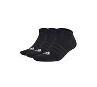 Sneakersocken ADIDAS ORIGINALS "Socken Thin and Light Sportswear Low Cut Socks 3er Pack", Damen, Gr. 46-48, schwarz, Obermaterial: 47% Baumwolle CO. 43% Polyester PES. 8% Nylon NY. 2% Elasthan EL., So