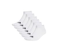 Sneakersocken ADIDAS ORIGINALS "Socken Thin and Light Sportswear Low Cut Socks 6er Pack", Damen, Gr. 46-48, weiß, Obermaterial: 47% Baumwolle CO. 43% Polyester PES. 8% Nylon NY. 2% Elasthan EL., Socke