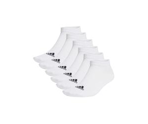 Sneakersocken ADIDAS ORIGINALS "Socken Thin and Light Sportswear Low Cut Socks 6er Pack", Damen, Gr. 46-48, weiß, Obermaterial: 47% Baumwolle CO. 43% Polyester PES. 8% Nylon NY. 2% Elasthan EL., Socke