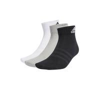 Sneakersocken ADIDAS ORIGINALS "Socken Thin Ankle 3er Pack", Damen, Gr. 37-39, bunt (schwarz, grau, weiß), Obermaterial: 51% Baumwolle CO. 46% Polyester PES. 2% Elasthan EL. 1% Nylon NY., Socken Sneak