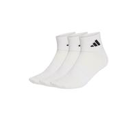 Sneakersocken ADIDAS ORIGINALS "Socken Thin & Light Sportswear Ankle Socks 3er Pack", Herren, Gr. 43-45, weiß, Obermaterial: 54% Baumwolle CO. 43% Polyester PES. 2% Elasthan EL. 1% Polyamid PA., Socke