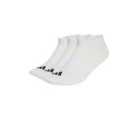 Sneakersocken ADIDAS ORIGINALS "Socken Thin & Light Sportswear Low Cut Socks 3er Pack", Herren, Gr. 46-48, weiß, Obermaterial: 50% Baumwolle CO. 47% Polyester PES. 2% Elasthan EL. 1% Polyamid PA., Soc