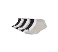 adidas Unisex Sneakersocken, 9er Pack - Thin & Light Sportswear Low Cut Socks, Logo, einfarbig Schwarz/Grau/Weiß 43-45