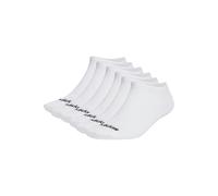 Sneakersocken ADIDAS ORIGINALS "Socken Thin Linear Low-Cut 6er Pack", Damen, Gr. 37-39, weiß, Obermaterial: 70% Baumwolle CO. 27% Polyester PES. 2% Elasthan EL. 1% Nylon NY., Socken Sneakersocken (215