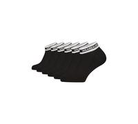 Sneakersocken ALIFE & KICKIN "Damen 6 PACK - BayaAK", Damen, Gr. 43-46, schwarz, 75% Baumwolle, 20% Polyester, 3% Polyamid, 2% Elasthan, normal, Socken Sneakersocken, kurze sportliche Socken mit Steif