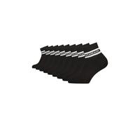 Sneakersocken ALIFE & KICKIN "Damen 9 PACK - RikaAK", Damen, Gr. 43-46, schwarz, 75% Baumwolle, 20% Polyester, 3% Polyamid, 2% Elasthan, normal, Socken Sneakersocken, Sneakersocken knöchelhoch mit Str