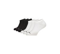 Sneakersocken ALIFE & KICKIN, Herren, Gr. 47-50, mix schwarz, brilliant weiß, 75% Baumwolle, 22% Polyamid, 3% Elasthan, Socken Sneakersocken, kurze Basic Sneakersocken, aus Baumwolle mit weichem Bund 