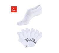 Sneakersocken BENCH., Herren, Gr. 35-38, weiß (6x weiß), Baumwollmischung, unifarben, elastisch, Socken Sneakersocken, nicht sichtbar in Sneakern (65742318-35) 6x weiß
