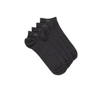 BOSS Sneakersocken 2er-Pack mit Label-Print Anthrazit Gr. 39/42
