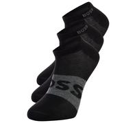 Sneakersocken BOSS "3P AS Logo CC", Herren, Gr. 43-46, schwarz 001, Baumwollmischung, Socken Sneakersocken (26705947-43) schwarz 001