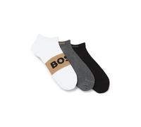 Sneakersocken BOSS "3P AS Logo CC", Herren, Gr. 43-46, open miscellaneous 961, Baumwollmischung, Socken (65852535-43) open miscellaneous 961