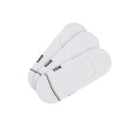 Sneakersocken BOSS "3P LC Iconic CC", Herren, Gr. 43-46, weiß (weiß 100), Baumwollmischung, unifarben, Socken Sneakersocken, elastischer Bund, kontrastfarbene Streifen (17178025-43) weiß 100