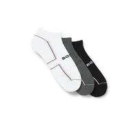 Sneakersocken BOSS "3PAS iconic plush CC", Herren, Gr. 43-46, bunt (open miscellaneous 960), Baumwollmischung, Socken Sneakersocken, kontrastfarbene Details (48836809-43) open miscellaneous 960