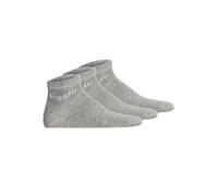 Sneakersocken BUGATTI "Socken 3er Pack", Herren, Gr. 39-42, grau, Obermaterial: 78% Baumwolle CO. 20% Polyamid PA. 2% Elasthan EL., Socken Sneakersocken (78692616-39) grau