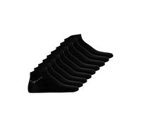 Sneakersocken BUGATTI "Socken 9er Pack", Herren, Gr. 43-46, schwarz, Obermaterial: 78% Baumwolle CO. 20% Polyamid PA. 2% Elasthan EL., Socken Sneakersocken (88043506-43) schwarz