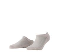 Sneakersocken BURLINGTON "Merseyside", Damen, Gr. 36-41, light grau, Baumwollmischung, unifarben, Socken Sneakersocken, Einheitsgröße 36-41, gemustert, atmungsaktiv (87074003-36) light grau