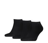 Sneakersocken CALVIN KLEIN "CK MEN SNEAKER", Herren, Gr. 39-42, schwarz, Baumwollmischung, normal, Socken Sneakersocken, mit kleinem Rippenbündchen, Cotton-Mix, elastisch (73423516-39) schwarz