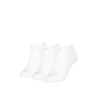 Sneakersocken CALVIN KLEIN "CK WOMEN SNEAKER", Damen, Gr. 35-38, weiß, Baumwollmischung, normal, Socken Sneakersocken, schmales Rippenbündchen, Cotton-Mix, elastisch (18100657-35) weiß