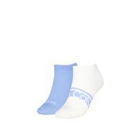 Sneakersocken CALVIN KLEIN "CK WOMEN SNEAKER LOGO STRIPE", Damen, sky blau, Baumwollmischung, normal, Socken Sneakersocken, mit Logoschriftzug, Cotton-Mix (42388322-0) sky blau