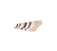Sneakersocken CAMANO "10er Pack", Herren, Gr. 35-38, cuban sand, 72% Baumwolle, 26% Polyamid, 2% Elasthan, Colorblocking, Socken Sneakersocken (14342430-35) cuban sand