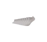 Sneakersocken CAMANO "10er Pack", Herren, Gr. 39-42, fog melange, 72% Baumwolle, 26% Polyamid, 2% Elasthan, Colorblocking, Socken Sneakersocken (13816817-39) fog melange