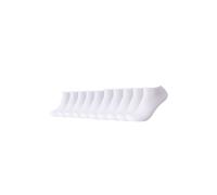 Sneakersocken CAMANO "Sneakersocken Unisex für Damen und Herren Atmungsaktiv" Gr. 43/46, weiß (white) Damen Socken (84924318-43) white