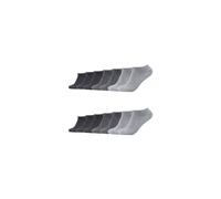 Sneakersocken CAMANO "14er Pack", Herren, Gr. 35-38, grau (grau combination), 77% Baumwolle, 22% Polyamid, 1% Elasthan, uni, Socken Sneakersocken (49345048-35) grau combination