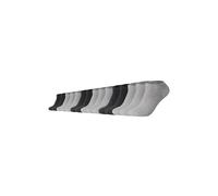 Sneakersocken CAMANO "15er Pack", Herren, Gr. 43-46, light grau melange, 80% Baumwolle, 17% Polyamid, 3% Elasthan, meliert, Socken Sneakersocken, 15er Pack Recycelte Baumwolle für weichen Tragekomfort
