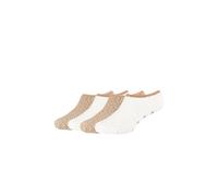 Camano Damen Sneakersocken 4er Pack 35/38 taupe