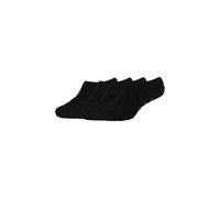 Sneakersocken CAMANO "4er Pack", Damen, Gr. 35-38, schwarz (schwarz mix), 98% Polyester, 2% Elasthan, uni, Socken Sneakersocken (85093121-35) schwarz mix