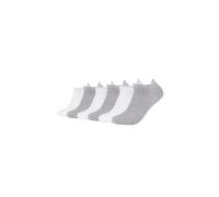 Sneakersocken CAMANO "6er Pack", Herren, Gr. 39-42, fog mix, 80% Baumwolle, 18% Polyamid, 2% Elasthan, uni, Socken Sneakersocken (85955826-39) fog mix
