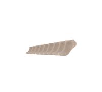 Sneakersocken CAMANO "9er Pack", Herren, Gr. 43-46, beige (sand), 80% Baumwolle, 17% Polyamid, 3% Elasthan, uni, Socken Sneakersocken (40771231-43) sand