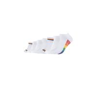 7er Pack camano Soft GOTS Bio-Baumwoll Sneakersocken 0515 - rainbow 35-38